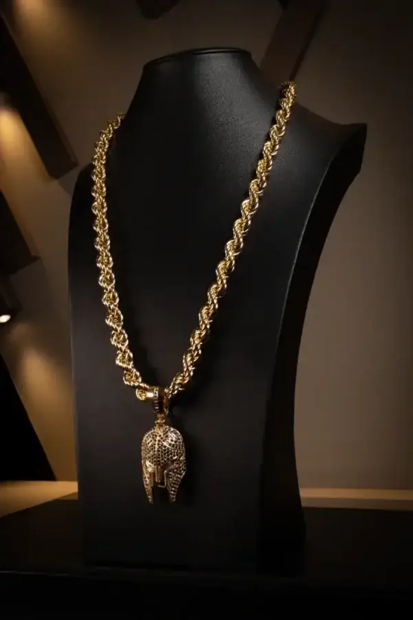 cadena cubana oro 18k